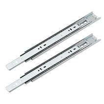 철물의민족 서랍레일 3단 볼레일 광폭 700mm 800mm 서랍장레일 책상 옷장 싱크대 가구레일, 3단 볼레일 45폭-800mm(1조)
