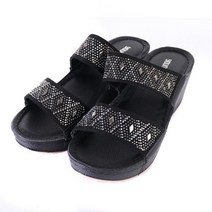 [영에이지] 에스콰이아 GD01 여성 초경량 웨지뮬 YA0MSD716BK