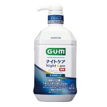 GUM 검 무알콜 구강청결제 덴탈린스S 900ml, 2개