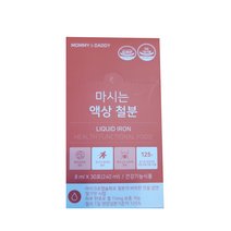 마미앤대디 마시는 액상 철분제 15mg, 10개, 240ml