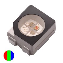 SMD LED 발광다이오드 3528 RGB CHIP 10개, KTR-3528RGBD+4