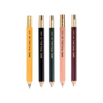 OHTO 목재볼펜 BP-680E 1.0mm 오토볼펜 우드볼펜, 내추럴
