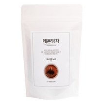 청년농원 레몬밤차 티백 100% 순수 레몬밤 으로 만든 건강 허브차 대용량 허브티, 0.7g, 100개입
