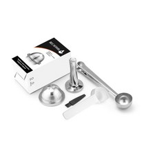 Nespresso Vertuoline Plus용 리치 크림 리필 가능 커피 캡슐 팟, 03 AS PICTURE