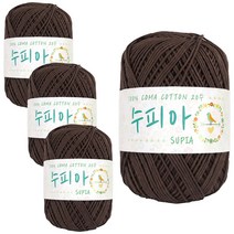 퀼트여왕 수피아 코튼 코마면100% 4p, 09다크브라운