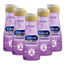 엔파밀 뉴로프로 젠틀이즈 인펀트 액상분유 32온스 946ml 5병 Enfamil NeuroPro Gentlease Infant Liquid 0~12개월