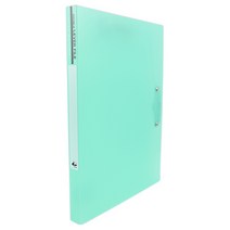 아임오피스 PP 더블 레버화일 A4 양쪽클립철 4컬러, 초록1개
