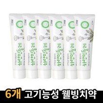 국내산 하얀민들레 치약 150g 고기능성 웰빙치약, 민들레 치약 총6개