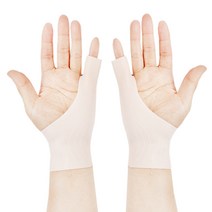 미소라인F 실리콘 손바닥 손가락 손목보호대, 2P