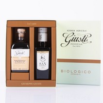 가공 주세페주스티 유기농 6년산 발사믹식초 + 산도메니코 엑스트라 버...