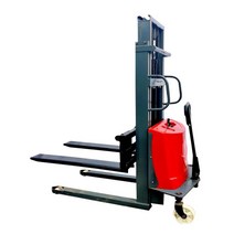 지게차 스태커 소형 수동 전기카트 유압 로딩 언로딩 리프트 전동지게차 핸드파렛트바퀴 운반, 2톤3m플러그인