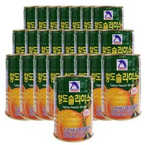 CoCoPink / 펭귄 황도 슬라이스 400g X24개, 단일 수량, 24개
