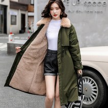 겨울 털안감 카라퍼 여성 롱패딩 점퍼 5H003