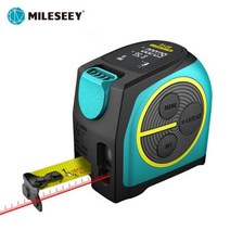레이저거리측정기 스마트 레이저 양방향 줄자 거리 측정기 Mileseey 디지털 및 2 in 1 with lcd display digital laser tape m, 협력사, dt10-b3, 40m, 1개
