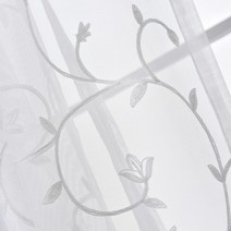 블라인드 줄 롤스크린 커튼끈 부품 버티컬3024 짧은 주방 커튼 창액세서리 스트랩 부속, 하얀, 60x120cm, 로드 포켓