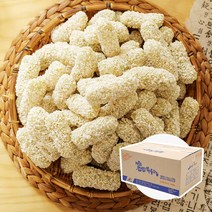 정일품 쑥유과 대용량 박스 3kg 유과선물 명절 설 선물 전통과자 선물세트, 4개