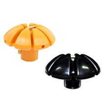 방조망캡 유인지주캡 과수보호망 농업자재, 01. 방조망캡-노랑, 42mm