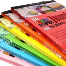 [동화오피스] 두성종이 OA 팬시페이퍼 80g 100매 / A4 색지 용지, P51 진주황색