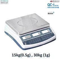 대동상사 [이노템]QC 계수용 전자저울 백라이트 15kg(0.5g) 경보음기능 편리한사용법 계량계수저울 실험실, QC-15kg(0.5g)