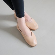 소프트 심플 플랫 편안한 바부슈 1cm