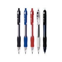 동아 P-KNOCK 피노크 노크 볼펜, P 노크 스탠다드 0.5mm 흑색_$LLN