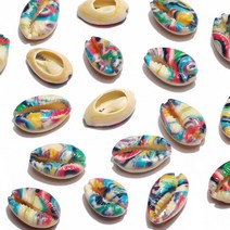 조개껍질 장식 조개껍질세트 혼합 패턴 쥬얼리에 대 한 자연 바다 껍질을 잘라 공예 홈 쉘 비치, 33.B08211