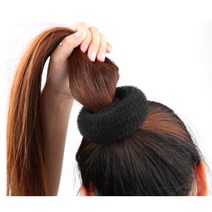 당고머리 올림머리 똥머리 만두머리 묶음머리 스타일, 당고머리BL03250검정소, 검정소BL03250