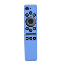 BN59-01312A / 01312B TV 컨트롤 쉘용 스크래치 방지 실리콘 케이스 정밀 위치 원격 보호 커버, 빛나는 청색