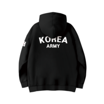 [더팀] 코리아아미 로카 기모 후드티 기본형 (남여공용 빅사이즈 4XL까지)
