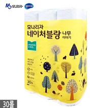 모나리자 나무이야기 3겹데코 27m x 30롤 롤화장지, 1팩