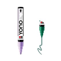 마라부 수성페인트마카 28색 낱개 1.5~3mm, 네온핑크