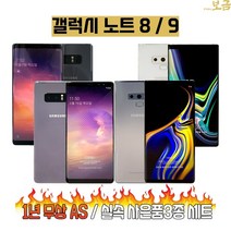 삼성갤럭시노트8 노트9 중고폰 공기계 알뜰폰 자급제 리퍼폰 효도폰 세컨폰 업무용, 갤럭시노트9 512GB, W급, 오션 블루