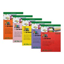 두성/OA팬시페이퍼 120g A4/OA용지 색상지, M01/흰미색, 1세트