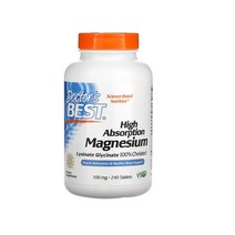 [해외] 닥터스베스트 킬레이트 고흡수 마그네슘 100mg 120정 240정