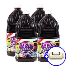 테일러 푸룬주스 1.89L x 2p + 베베숲 물티슈 1팩, 2세트