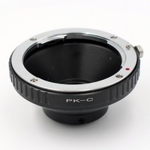 펜탁스 K PK 렌즈용 PK-C 어댑터 - 16mm C 마운트 필름 영화 카메라, 보여진 바와 같이, 하나, 1개