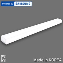 조명다움 LED 주방등 LED등 조명 국산 바리솔거실등 부엌등 인테리어조명 주방조명, 12_3 LED클린주방등 60W (55x2)