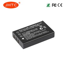 JHTC 2200mAh NP-120 FNP120 NP120 카메라 배터리 Fujifilm FinePix F10 F11 줌 M603 MX4 603