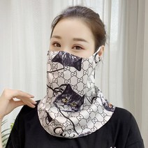 래쉬가드 레쉬 안면보호마스크 귀걸이 얼굴가리기 목 배기 넥워머 베일 스카프 전체 여성 봄 여름 가을 2729017350