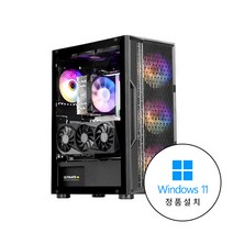 지티컴 인텔 i5-13400F RTX 4060Ti SSD500GB RAM 16GB 게이밍 컴퓨터 본체 가성비 고성능 지포스 RTX 조립PC, 1.윈도우11정품/i5-13400F+RTX4060Ti