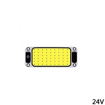 87 LED COB 패널 자동차 트럭에 대 한 밝기 빛 RV 밴 캐빈 돔 독서 램프 지붕 플레이트 조명 12V 24V 액세서리, [02] 24V 54LED