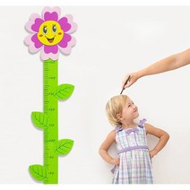 벽부착식 키성장표 키재기 스티커 키재는 자 유아동