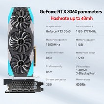 그래픽카드 nvdia 새로운 3090ti rtx 3090 3080ti 3080 3070, rtx 3060 12g lhr