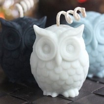 부엉이 캔들 몰드 비누 석고방향제 틀