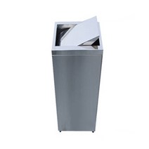 사각 뱅뱅이 휴지통 40L (250X250X680)