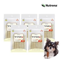 [브이펫] [건강백서] 라이스껌 120G 5팩, 5개