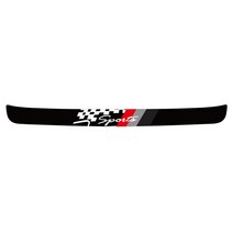 BMW 성능 자동차 스타일링 트렁크 도어 씰 스티커 가장자리 보호 접착제 필름 1 개, FTD-BM013-HBX