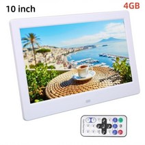 디지털액자 포토키오스크 키오스크제작 DID시스템 키오스크매장10 인치 디지털 사진 프레임 1024x600 HD, 04 4GB White_04 AU 플러그