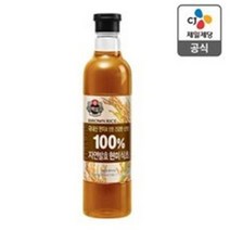 씨제이 자연발효현미식초800ml백설, 7개