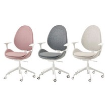 이케아 HATTEFJALL 하테피엘 팔걸이책상의자/회전의자/사무용의자/공부방의자, 미디엄그레이_592.521.33